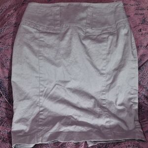 Express Gray Pencil Skirt